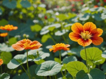 beautiful blooms repel pests
