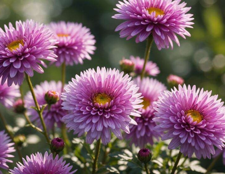 beautiful china asters garden beautiful china asters garden