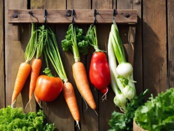 efficient garden harvesting storage