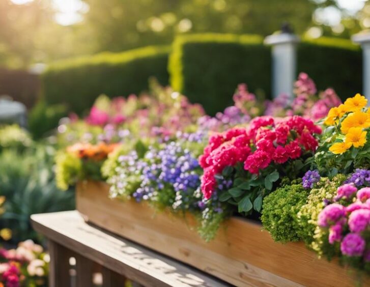 elevate outdoor space with garden troughs