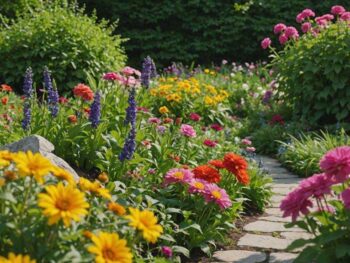 enhance flower garden growth
