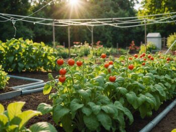 garden irrigation efficiency improvement