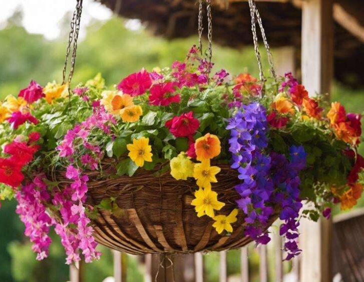 grow hanging baskets beautifully