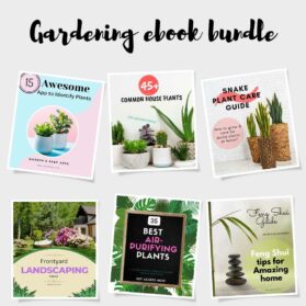 Ebook bundle for gardening enthusiasts.