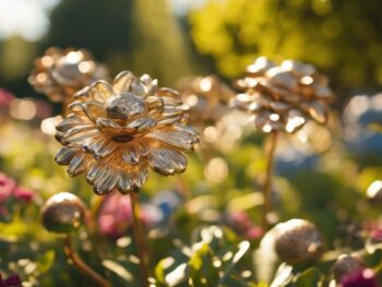 metal flowers for garden