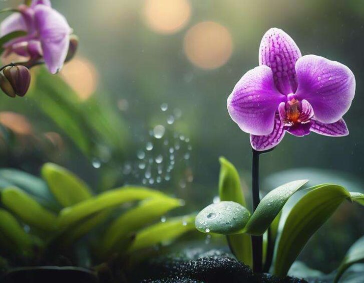 optimize orchid growth conditions