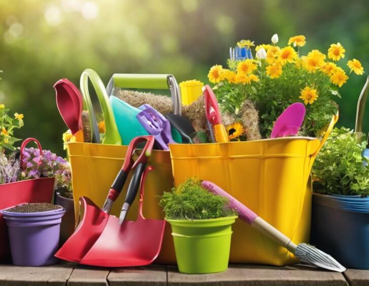 organize garden essentials easily