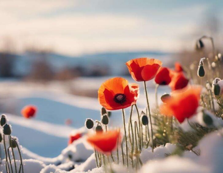 sowing poppies in winter sowing poppies in winter