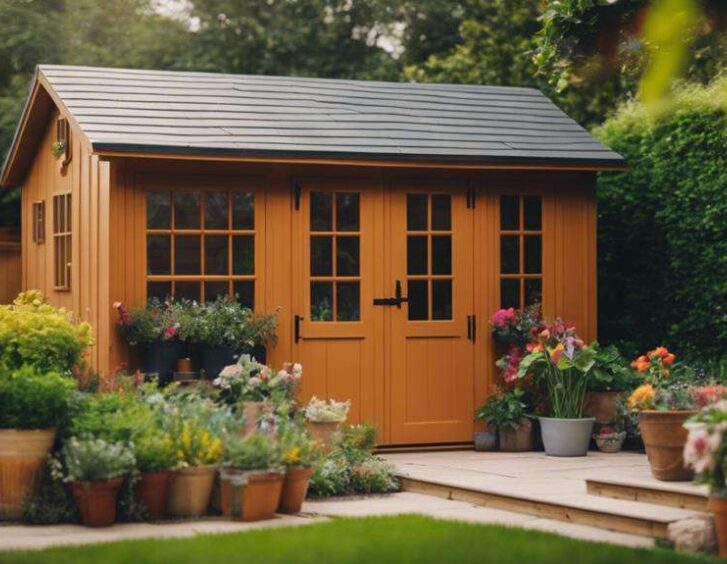 stylish garden shed options